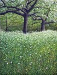 Arthur Woods Nature Paintings: Blühende Apfelbäume