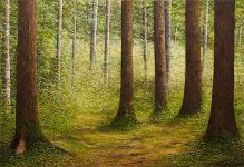 Arthur Woods Nature Paintings: Chalet-à-Gobet