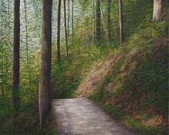 Arthur Woods Nature Paintings: Sommerwanderung