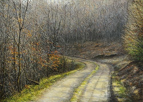 Arthur Woods Nature Paintings: Januar / January