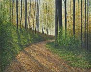 Arthur Woods Nature Paintings: Herbstweg