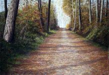 Arthur Woods Nature Paintings: Herbstweg