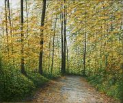 Arthur Woods Nature Paintings: Herbstweg