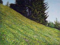 Arthur Woods Nature Paintings: Sommerbergwiese 1