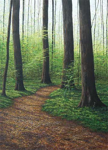 Arthur Woods Nature Paintings: Waldtraum